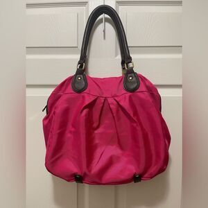 ION Shoulder Tote Bag Hot Pink